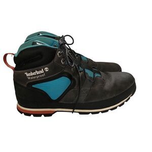 Timberland Men’s Euro Hiker Waterproof Mid Hiker Grey Boots Size 13